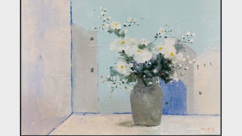 নিলামে শিল্পী নগুয়েন মিনের কাজটি একজন সংগ্রাহকের মালিকানাধীন ছিল।