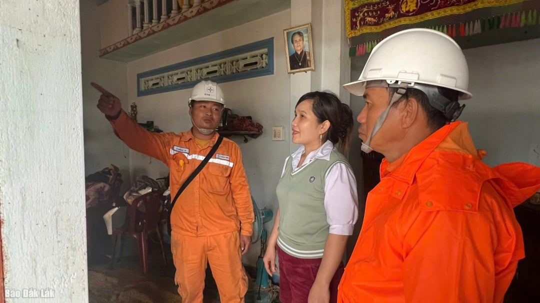 De teams voor elektriciteitsbeheer begeleiden en ondersteunen mensen direct bij het controleren van het elektriciteitssysteem na een overstroming, zodat de veiligheid wordt gewaarborgd voordat de stroom wordt ingeschakeld.