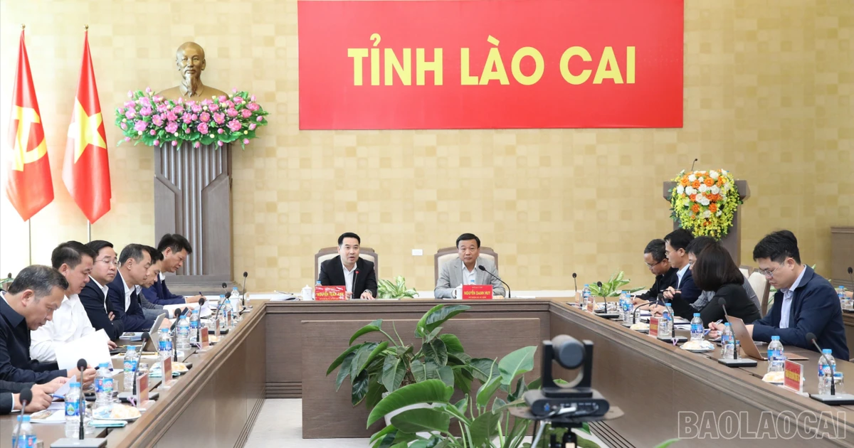 Thông qua phương án kiến trúc và kế hoạch khởi công dự án đường sắt Lào Cai - Hà Nội - Hải Phòng