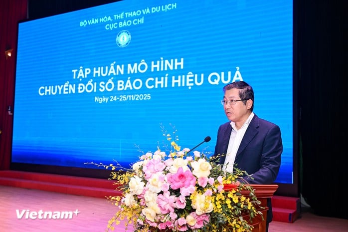 Hơn 2.000 học viên tham dự tập huấn chuyển đổi số báo chí - Ảnh 1.