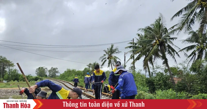 Trước 27/11 sẽ thông tuyến đường sắt Bắc-Nam do mưa lũ tại miền Trung