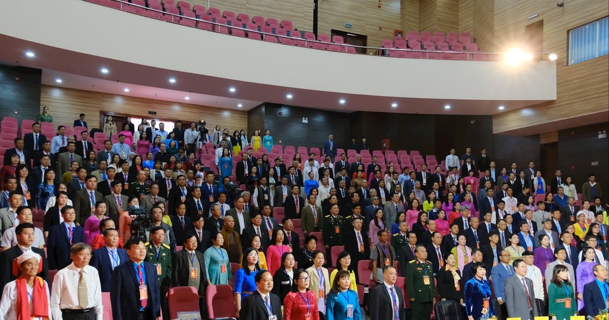 Phiên làm việc thứ nhất Đại hội đại biểu MTTQ Việt Nam tỉnh Lâm Đồng lần thứ I