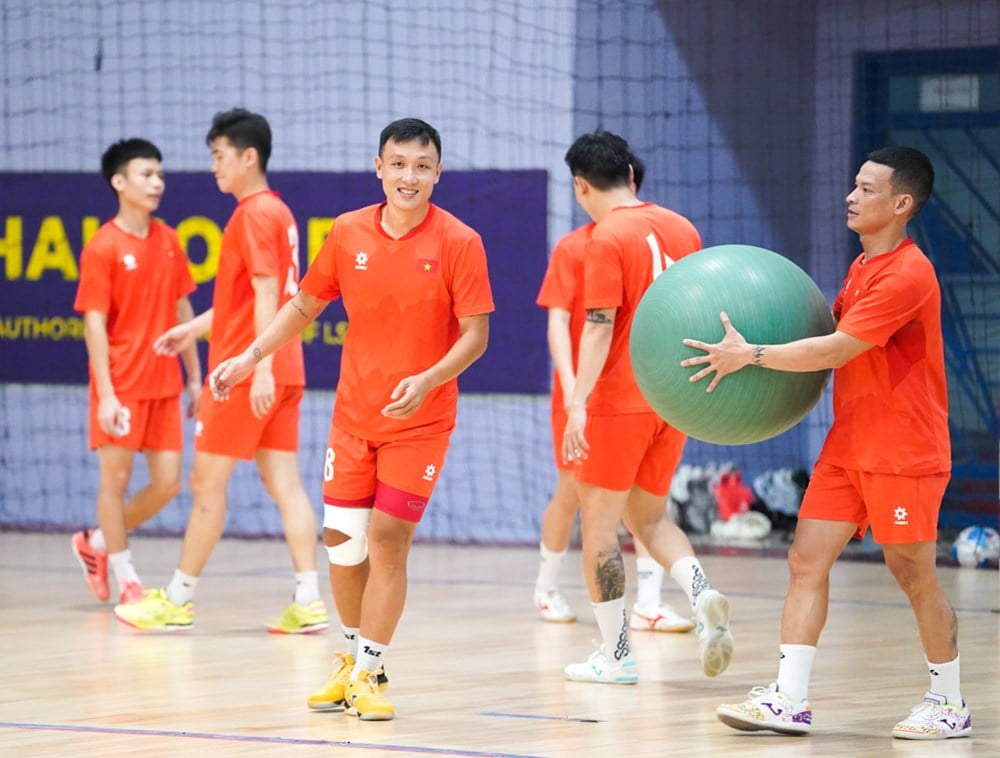 Đội tuyển Futsal Việt Nam tích cực chuẩn bị cho SEA Games 33