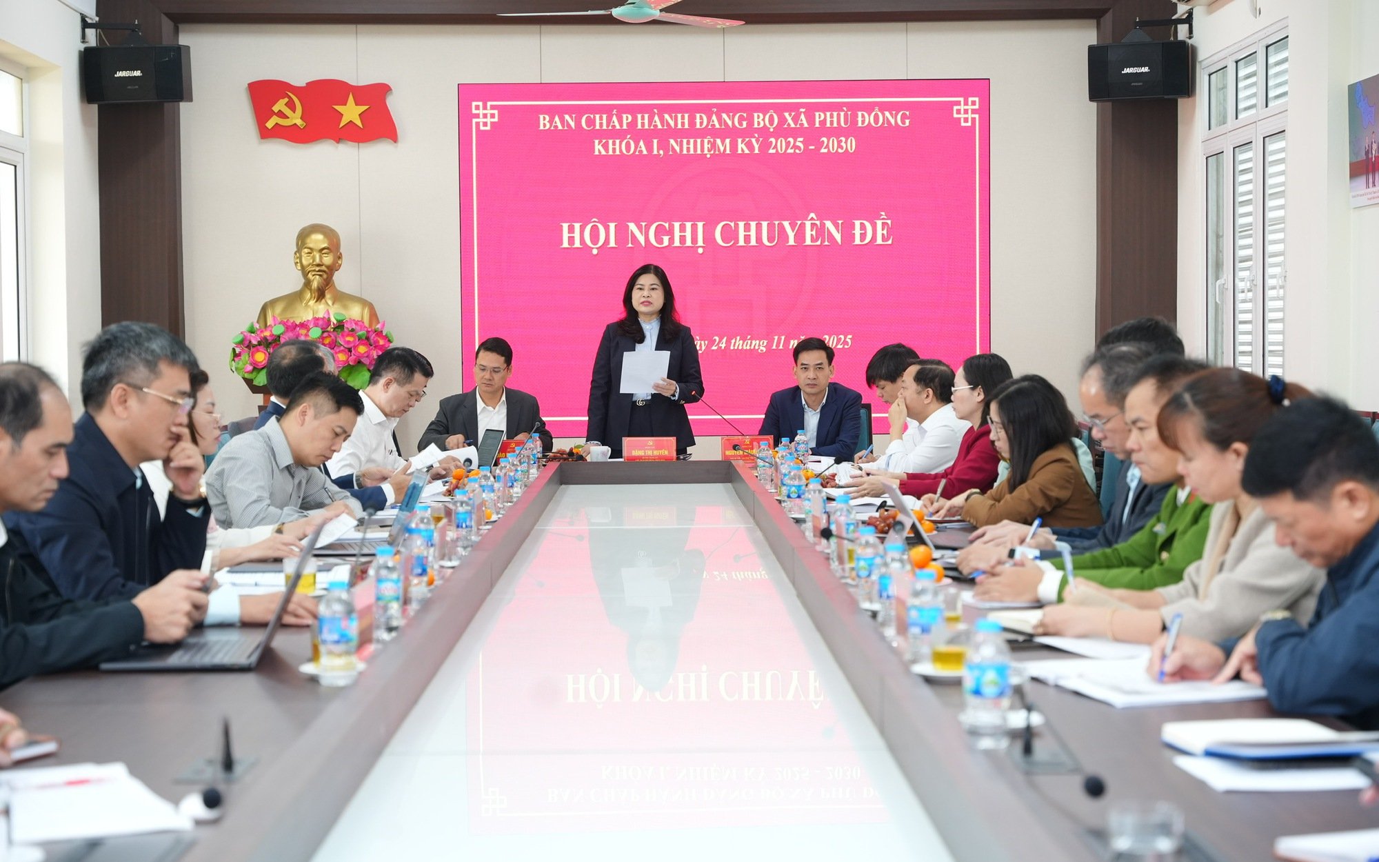 Ban Chấp hành Đảng bộ xã Phù Đổng thông qua 4 Chương trình công tác toàn khóa