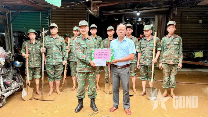 Cát Tiên (Lâm Đồng): Bình yên trở lại từ những bước chân người lính