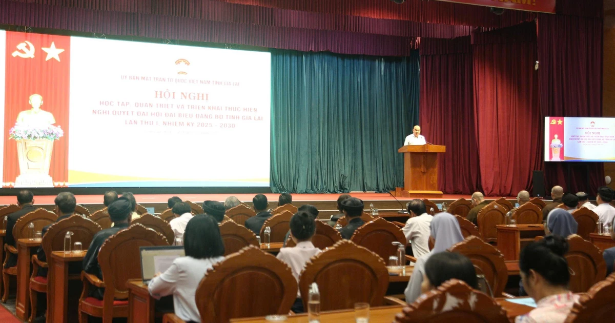 Quán triệt Nghị quyết Đại hội đại biểu Đảng bộ tỉnh Gia Lai lần thứ I