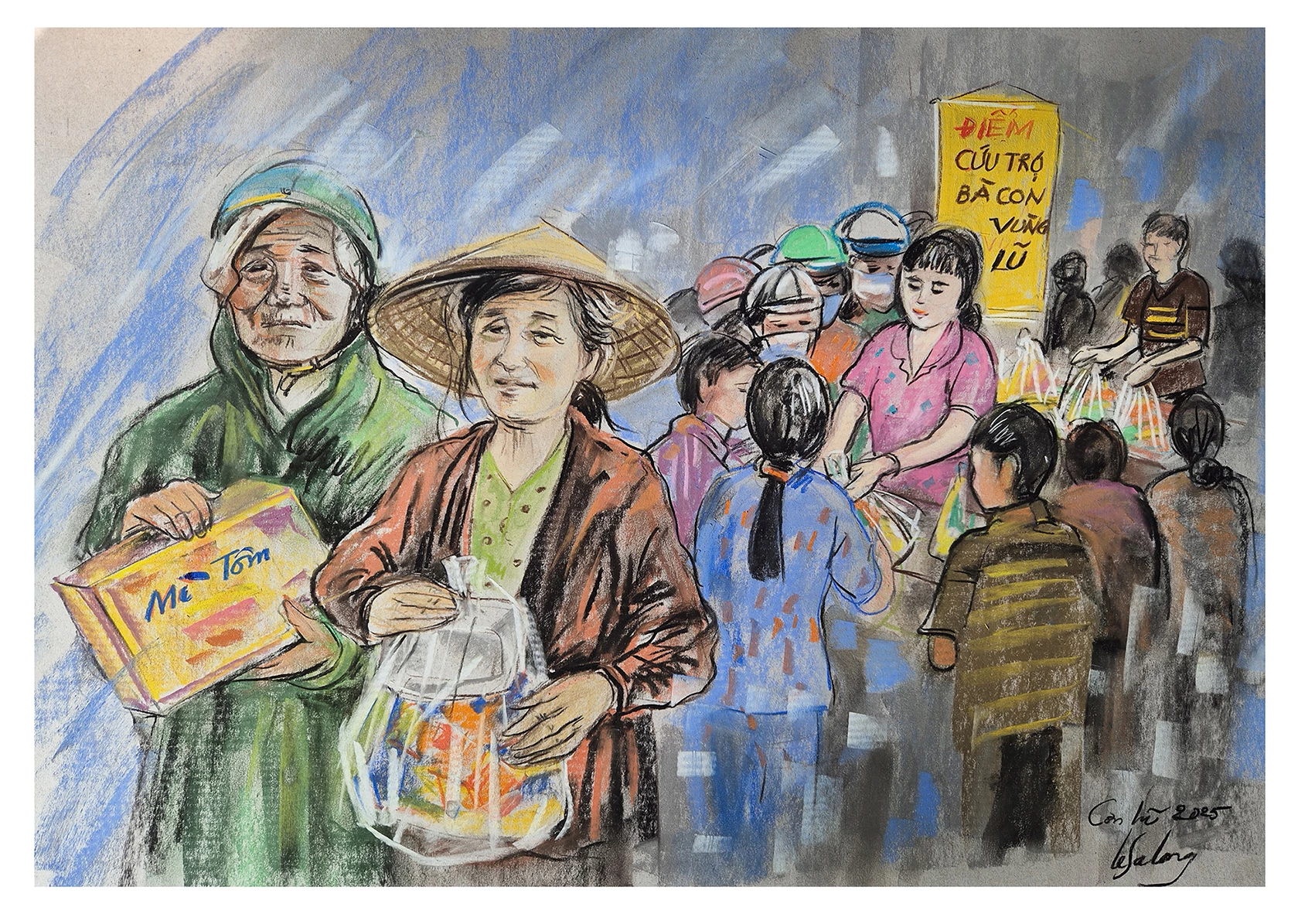 Báo và Phát thanh, Truyền hình Khánh Hòa phối hợp với Báo Phụ nữ TP. Hồ Chí Minh phát động chương trình Tiếp sức cho trẻ em vùng lũ