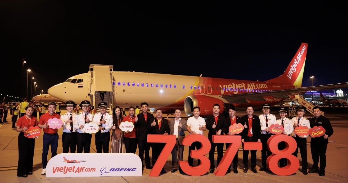 Vietjet nhận tàu bay Boeing đầu tiên, đánh dấu bước ngoặt chiến lược tại Thái Lan