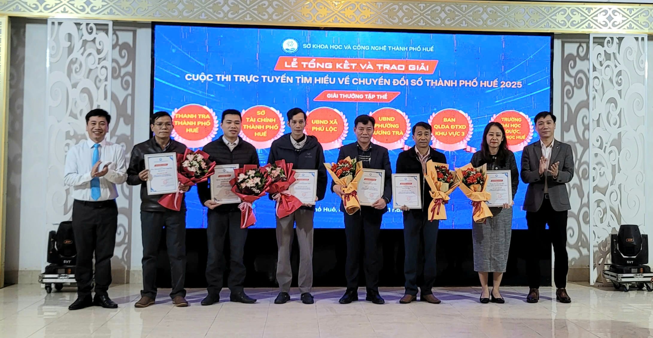 Trao giải Cuộc thi trực tuyến tìm hiểu về Chuyển đổi số TP. Huế năm 2025