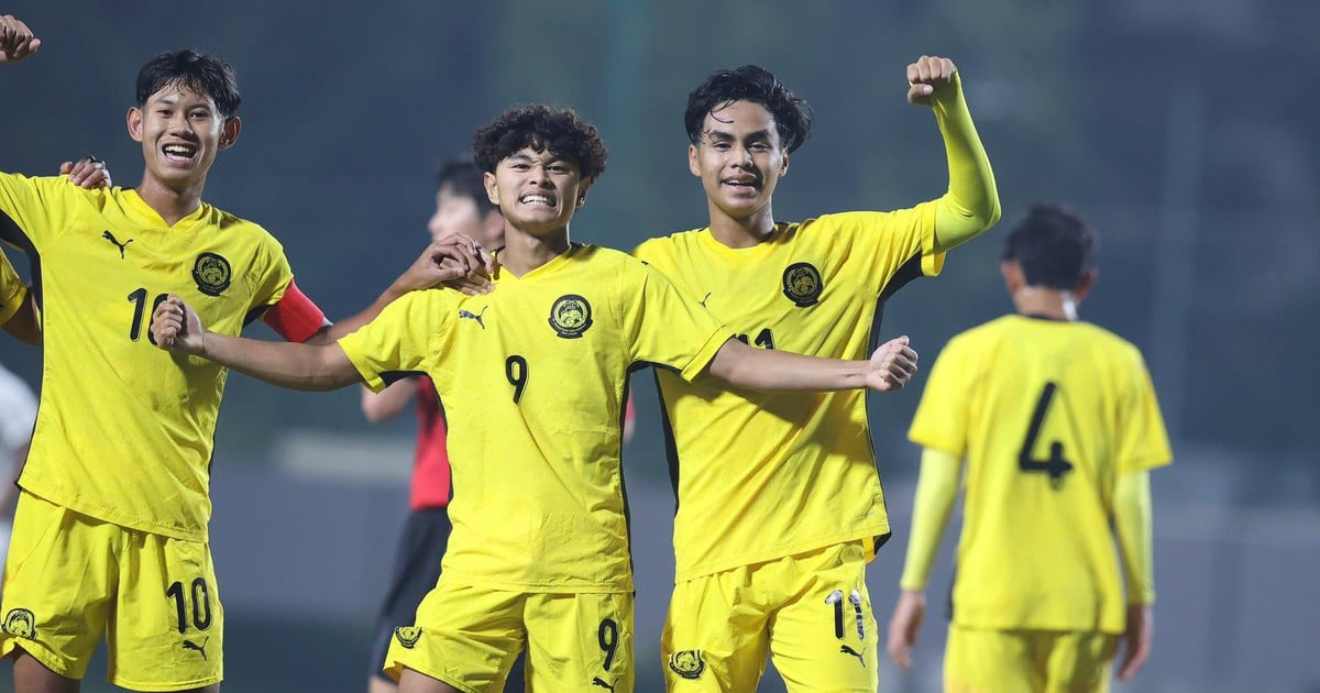 U.17 Malaysia thắng kịch tính Hồng Kông, vẫn xếp trên Việt Nam ở vòng loại châu Á