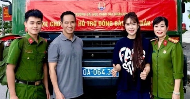 Lý Hải tài trợ xe 0 đồng đi cứu trợ, Hoài Lâm góp 120 triệu đồng