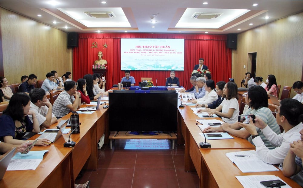 Schulung von Fachkräften in den Bereichen Kultur, Sport und Tourismus als Reaktion auf die neuen Anforderungen an digitale Kompetenzen und KI – Foto 1