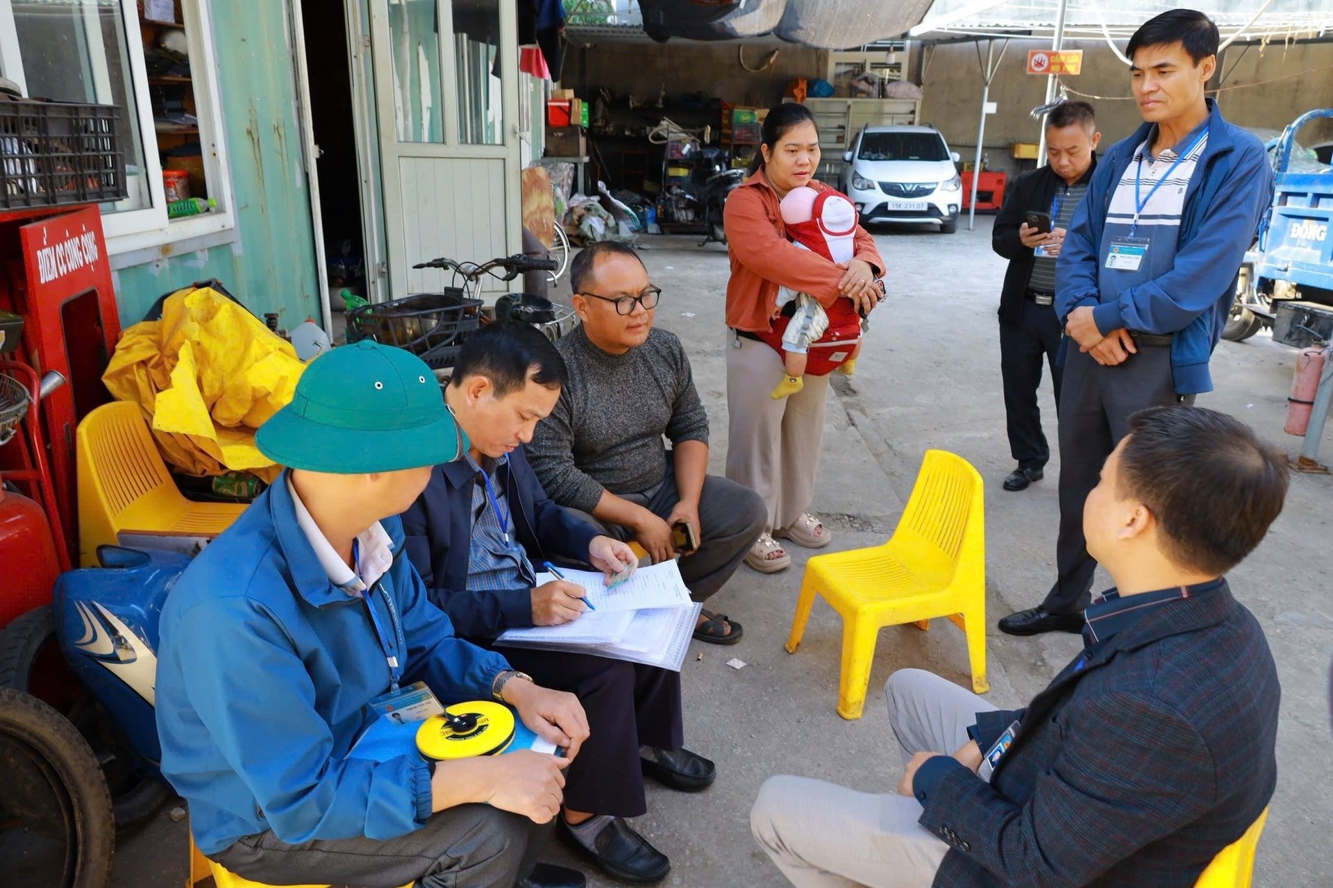 Phường Hải An xử lý vi phạm xây dựng trái phép trên đất công