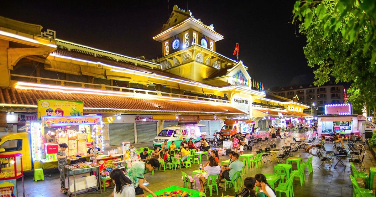 Phố đêm Chợ Lớn ở phường Bình Tây hoạt động từ 1-12