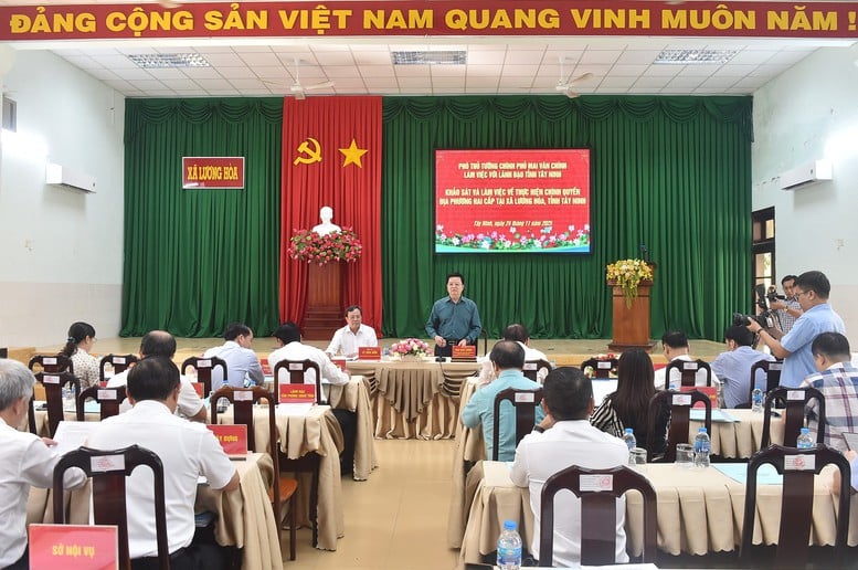 Phó Thủ tướng Mai Văn Chính khảo sát và làm việc về thực hiện chính quyền địa phương 2 cấp tại Tây Ninh- Ảnh 2.