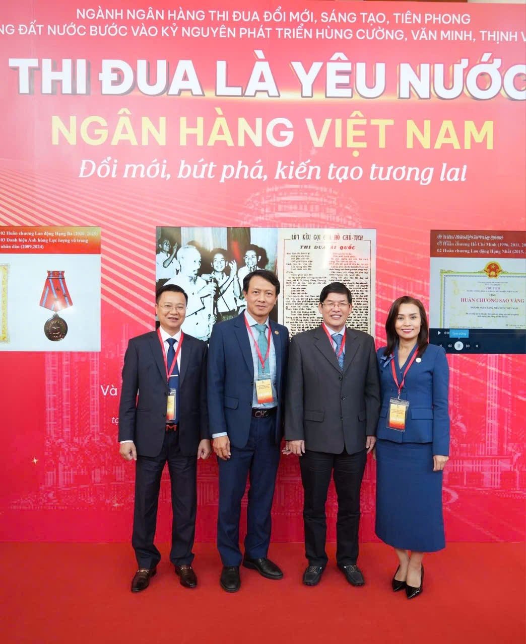 HDBank tham dự Đại hội Thi đua yêu nước ngành Ngân hàng: Dấu ấn hành trình 35 năm phụng sự và đổi mới
