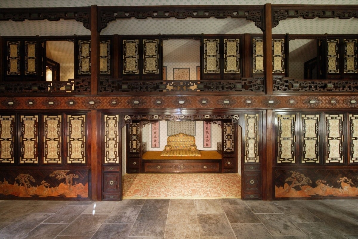 संरक्षण के बाद जुआनकिनझाई (जिंगजुझाई) क्षेत्र के अंदर, 2008।