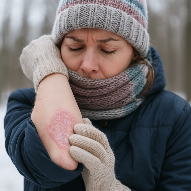 Kiểm soát vảy nến thế nào để hạn chế tái phát vào mùa đông khô lạnh?- Ảnh 1.