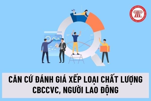 Từ 12/5/2024 căn cứ đánh giá xếp loại chất lượng cán bộ, công chức,