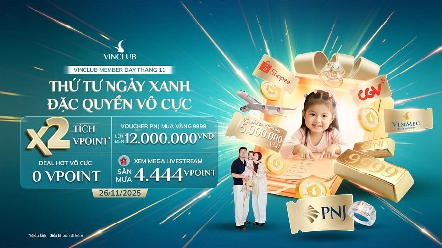 Acara Hari Ahli Vinclub pada bulan November dengan banyak tawaran menarik untuk ahli.