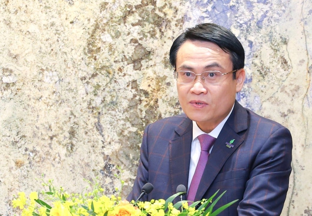 Chủ tịch HĐTV PVEP Trương Quốc Lâm khẳng định, PVEP cam kết tập trung nguồn lực, đẩy nhanh công tác chuẩn bị để sớm triển khai dự án. Ảnh: PVEP.