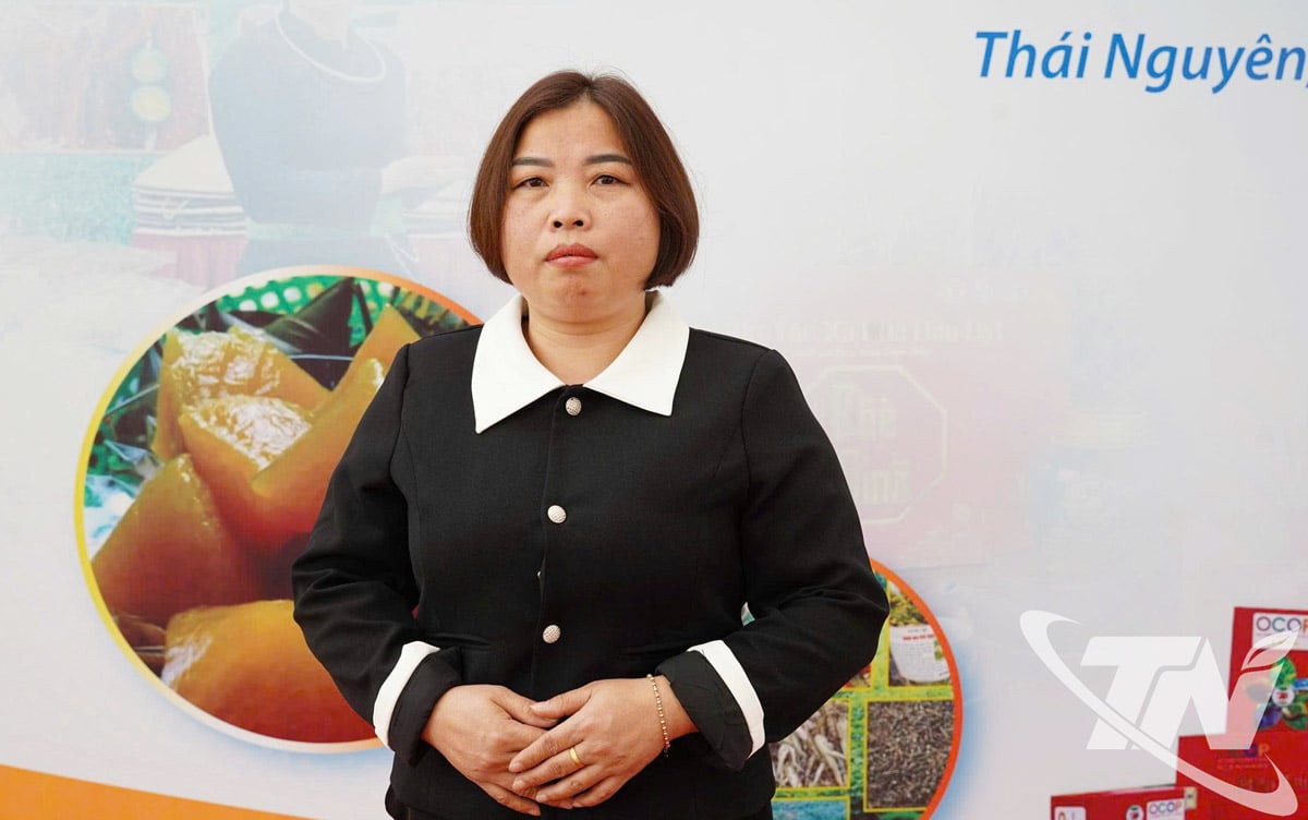 Sam Thi Thuy, vicevoorzitter van het Vietnamese Vaderlandfrontcomité, voorzitter van de Vrouwenbond van de gemeente Na Ri