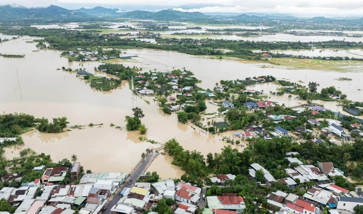 As inundações nas províncias do Centro-Sul e das Terras Altas Centrais causaram grandes prejuízos ao setor da educação. Foto ilustrativa: Ministério da Educação e Formação.