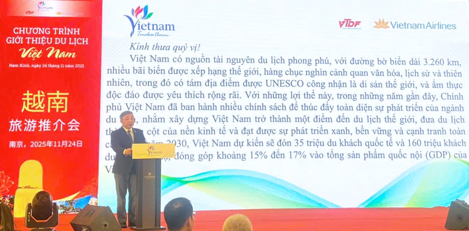 Giới thiệu du lịch Việt Nam tại Nam Kinh (Trung Quốc): Điểm hẹn giao lưu hợp tác văn hóa - du lịch - Ảnh 3.