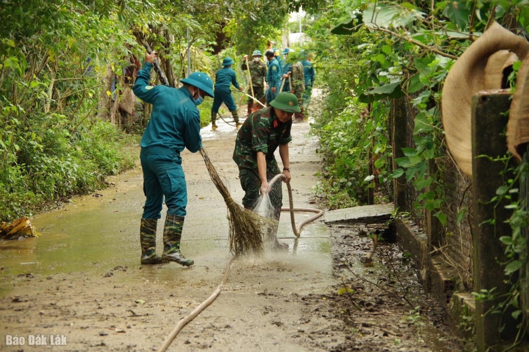 نیروهای شرکت کننده در غلبه بر پیامدهای بلایای طبیعی در منطقه