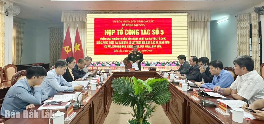 سرهنگ نی تا، عضو کمیته دائمی حزب در استان و فرمانده فرماندهی نظامی استان، ریاست این کنفرانس را بر عهده داشت.