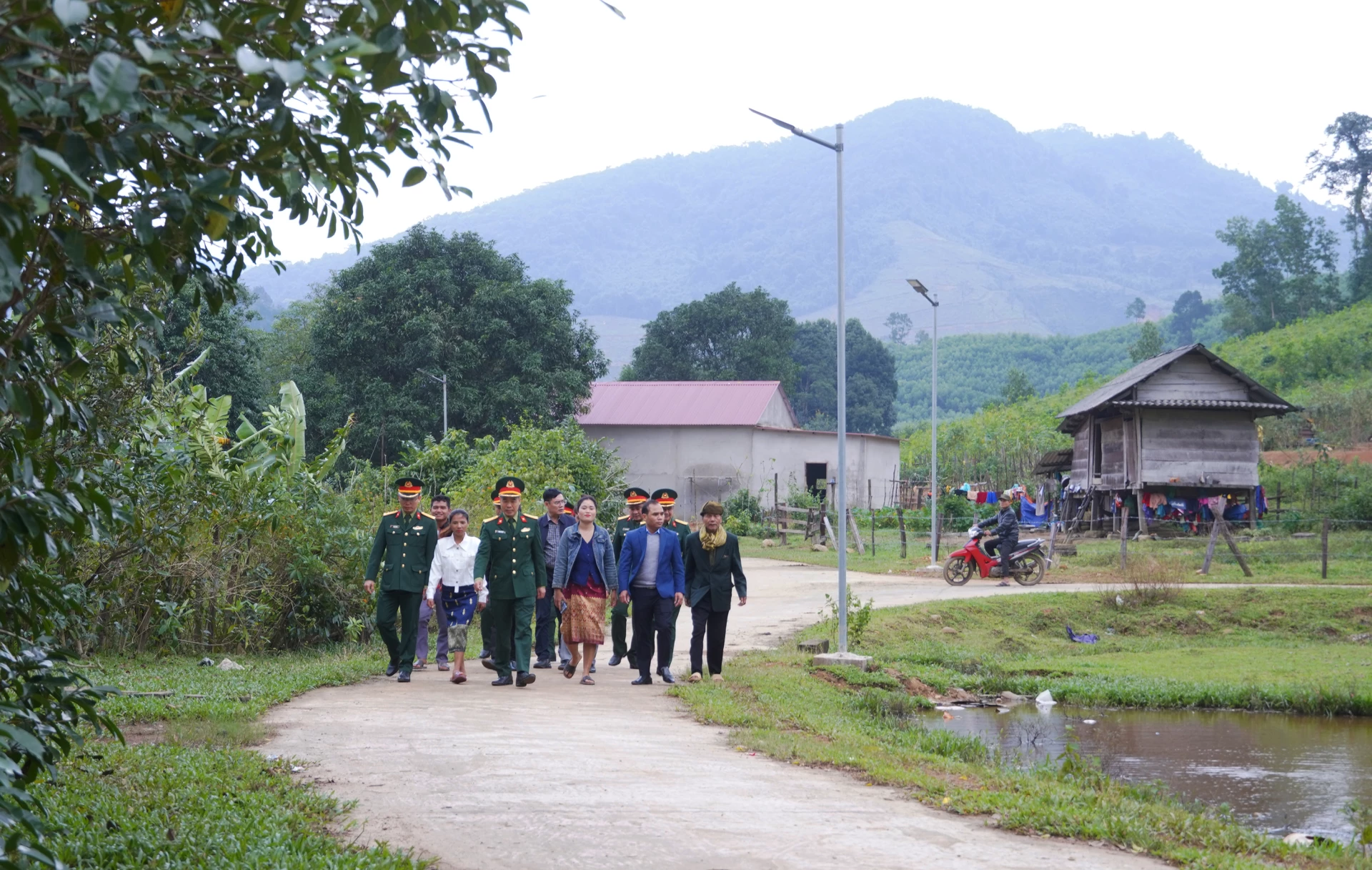 زيارة المندوبين لمشروع 