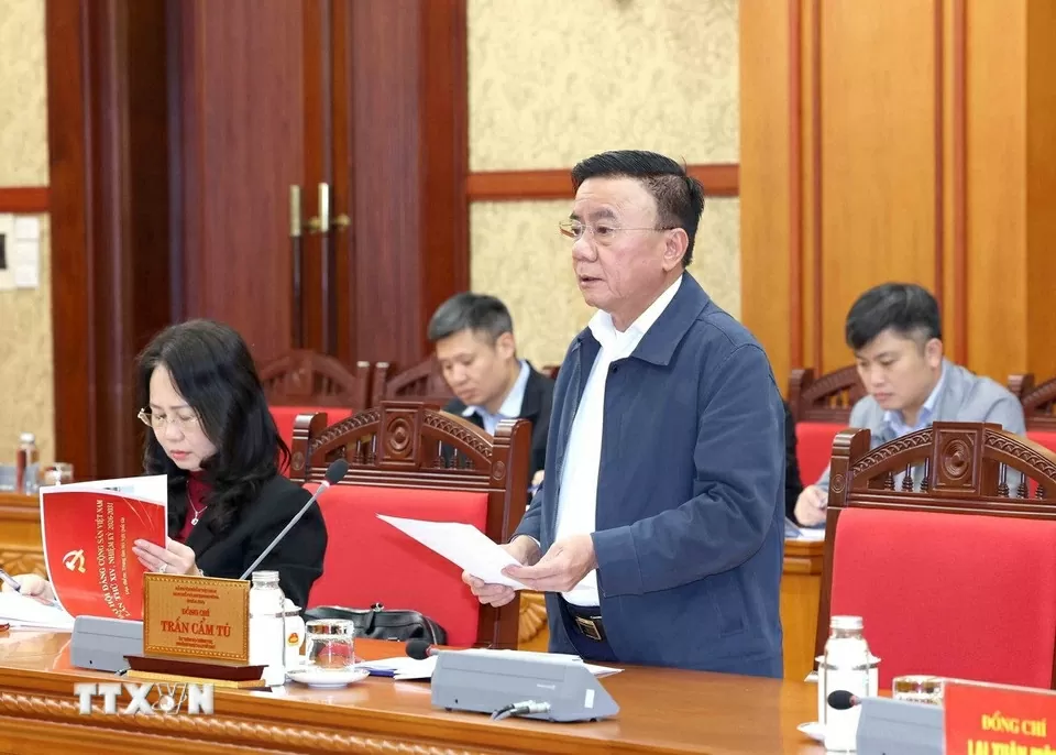 Phương án trang trí, tuyên truyền cổ động trực quan chào mừng Đại hội XIV của Đảng