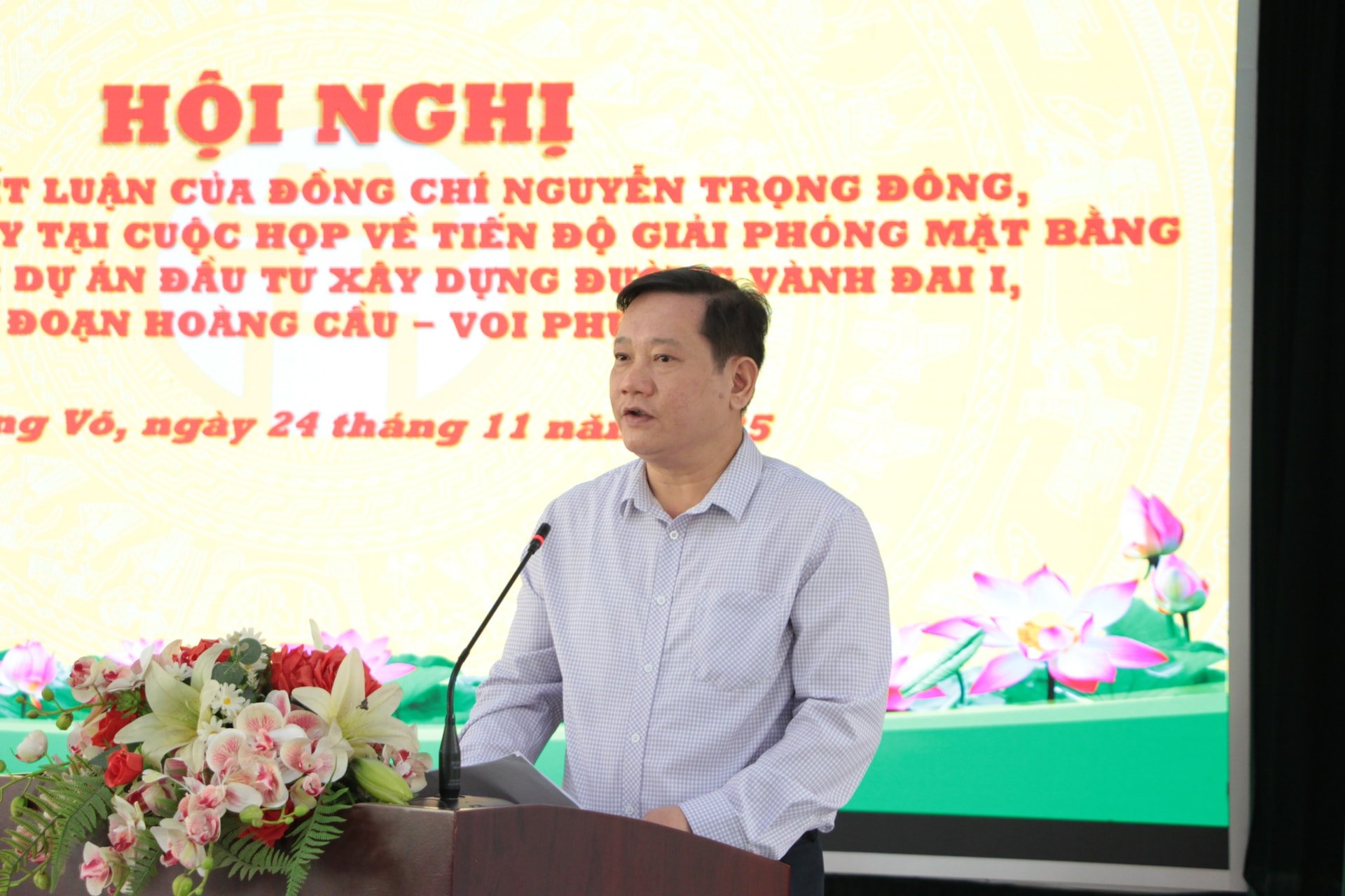 Phường Giảng Võ tập trung hoàn thành giải phóng mặt bằng đường Vành đai 1 trong 20 ngày- Ảnh 2.