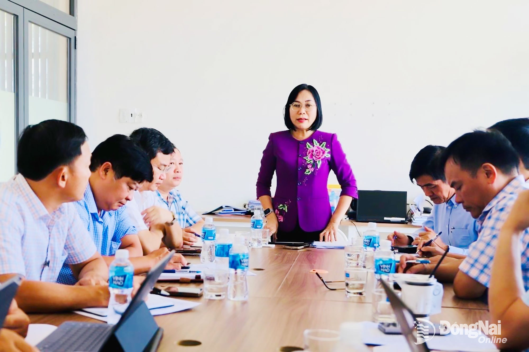 A találkozót Nguyen Thi Hoang, a tartományi pártbizottság tagja és a Dong Nai tartományi népbizottság alelnöke vezette. Fotó: B.Nguyen