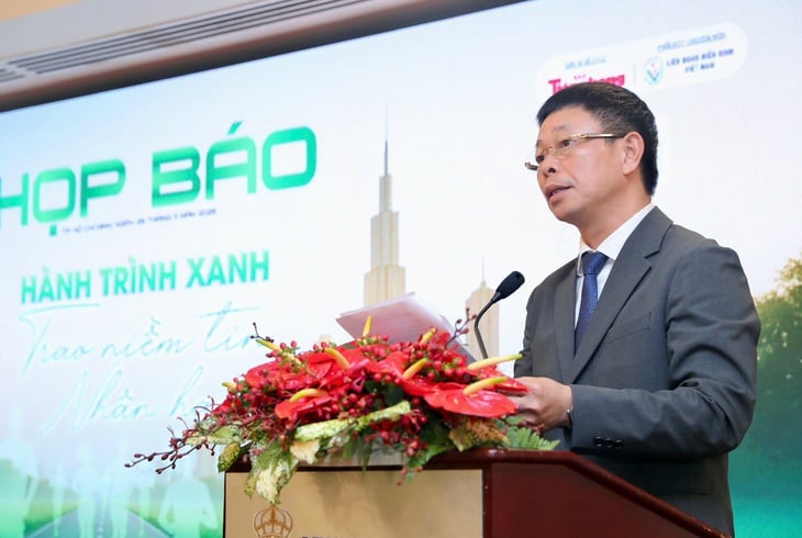 Tiền Phong Half Marathon 2025 ra mắt 'Hành trình xanh' - Ảnh 1.