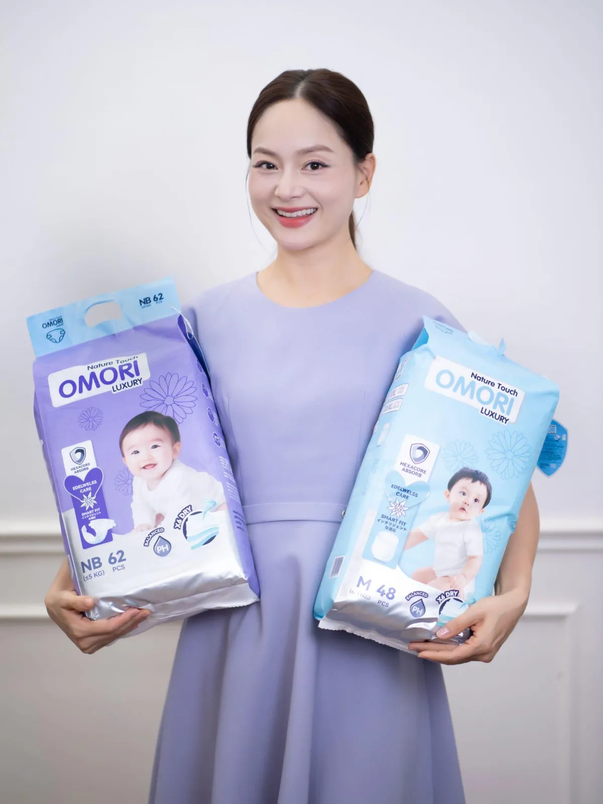 Bỉm OMORI LUXURY - Nature Touch: Đột phá từ tinh chất hoa Nhung Tuyết- Ảnh 1.