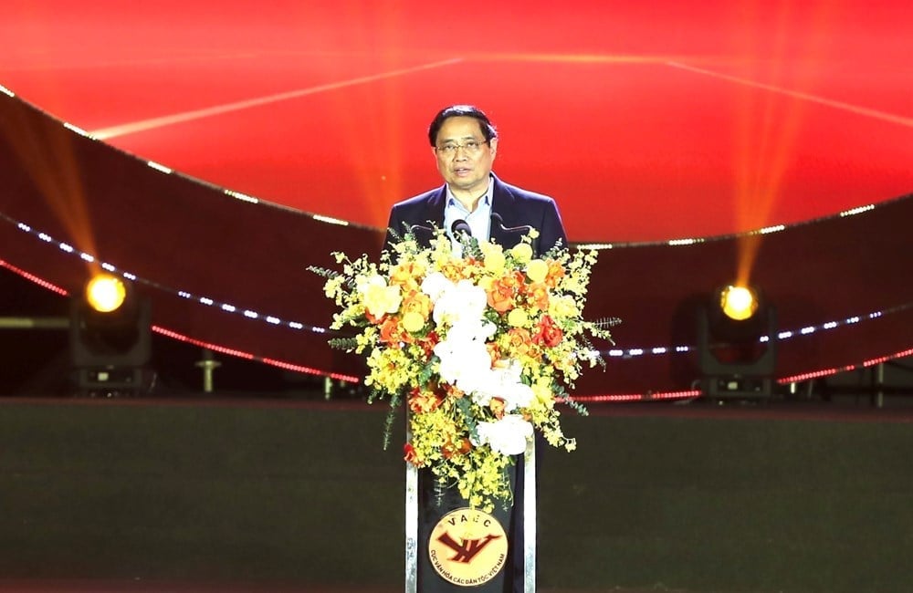 Thủ tướng Phạm Minh Chính phát biểu chỉ đạo tại Lễ khai mạc