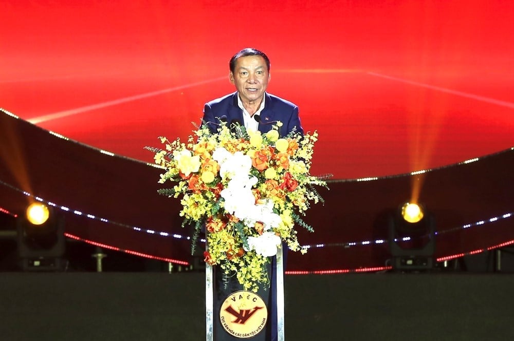 Bộ trưởng Bộ VHTTDL Nguyễn Văn Hùng phát biểu khai mạc