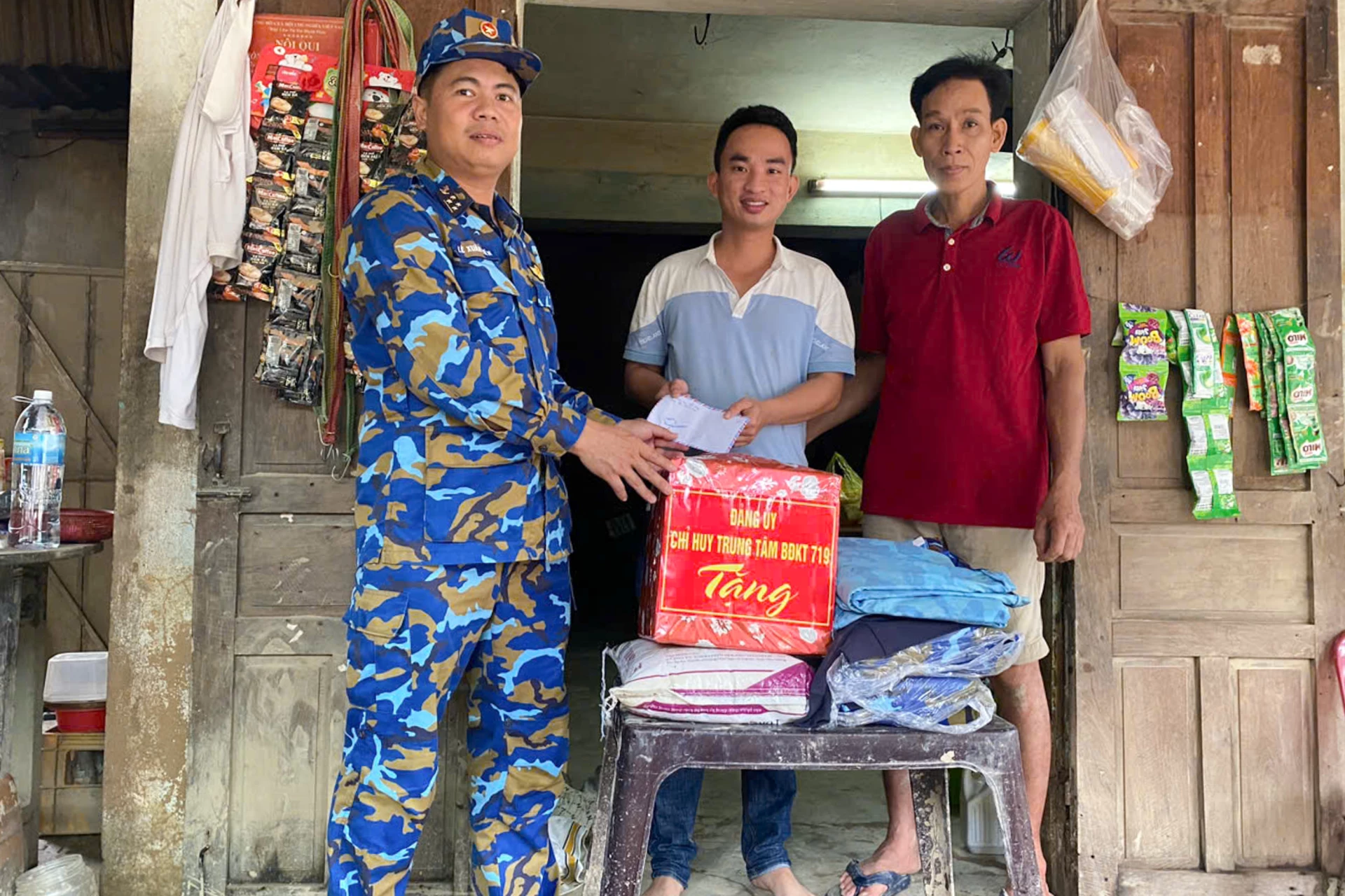 Centret erbjuder stöd till militärfamiljer.