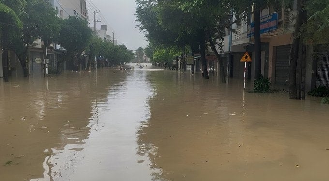 20 Kasım'da Tuy Hoa caddesi.