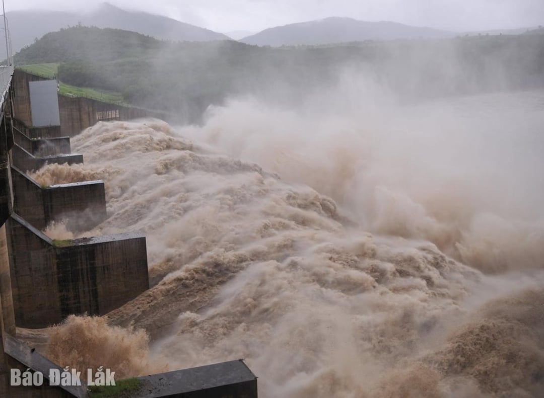 Song Ba Ha vattenkraftverk reglerar utsläpp