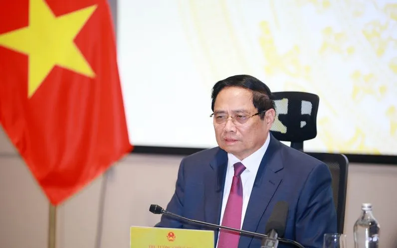 ترأس رئيس الوزراء فام مينه تشينه الاجتماع الثالث والعشرين للجنة التوجيهية الوطنية المعنية بمنع ومكافحة الصيد غير القانوني وغير المبلغ عنه وغير المنظم في مدينة هو تشي منه. (صورة: وكالة الأنباء الفيتنامية)