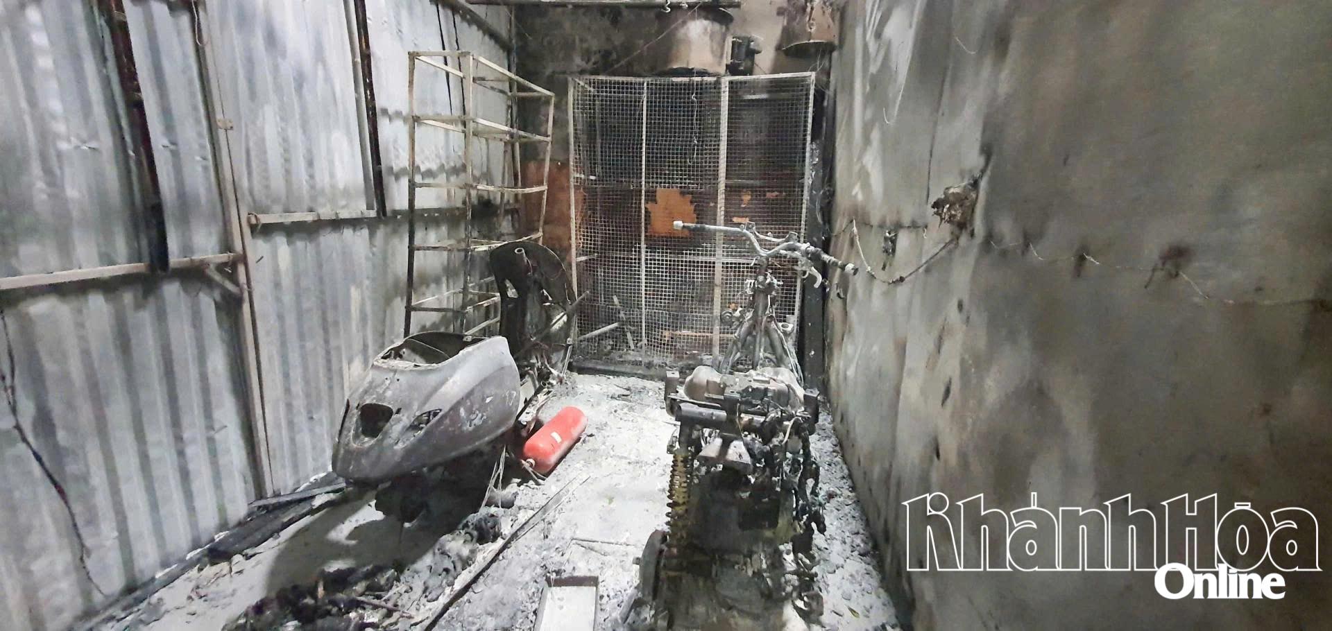 Hiện trường vụ cháy