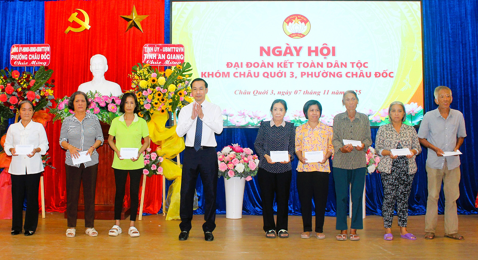 Parti bayrağı altında birliğin gücü