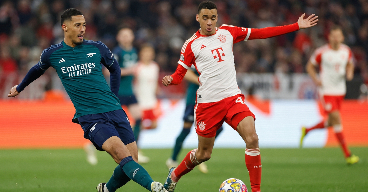 Arsenal vs Bayern duel