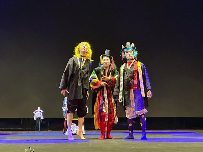 Bạch Hồ Cửu Vĩ – khi huyền thoại Hàn Quốc được  thử nghiệm trên sân khấu Ninh Bình - Ảnh 2.