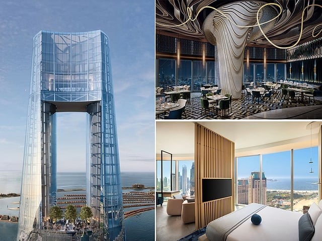 Khám phá bên trong khách sạn cao nhất thế giới - Ảnh 1.