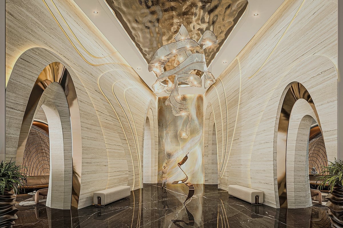 Khám phá bên trong khách sạn cao nhất thế giới - Ảnh 6.