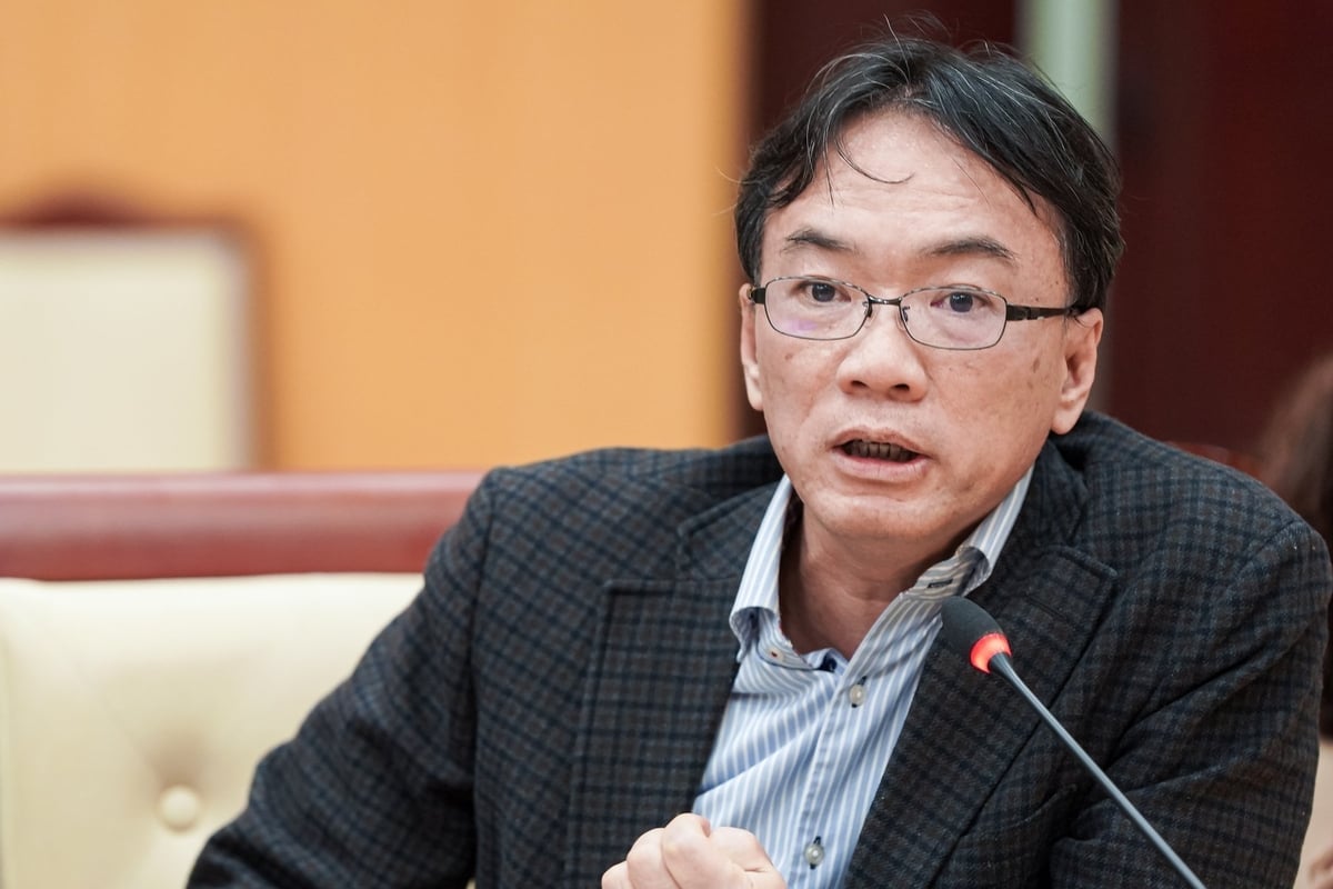 Dr. Ha Ngoc Tuan, Representative of Kyushu - Weatherplus Joint Venture. Photo: Bao Thang. TS Hà Ngọc Tuấn, Đại diện Liên danh Kyushu - Weatherplus. Ảnh: Bảo Thắng.