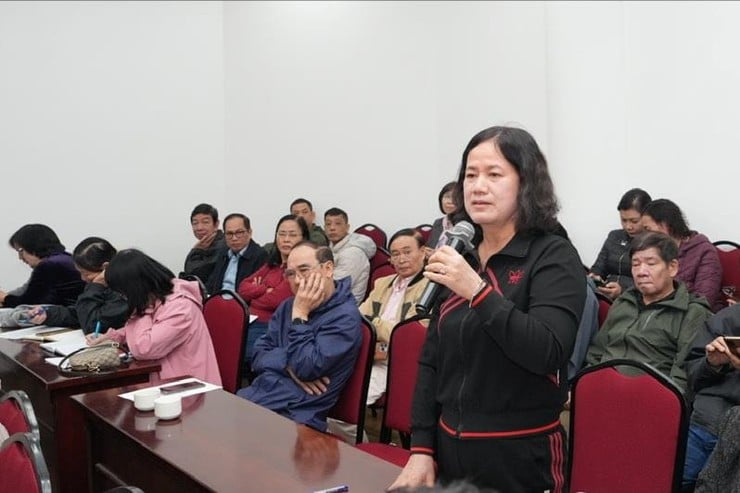 Cử tri phường Cầu Giấy đề nghị đẩy nhanh tiến độ các dự án hạ tầng, dân sinh- Ảnh 1.